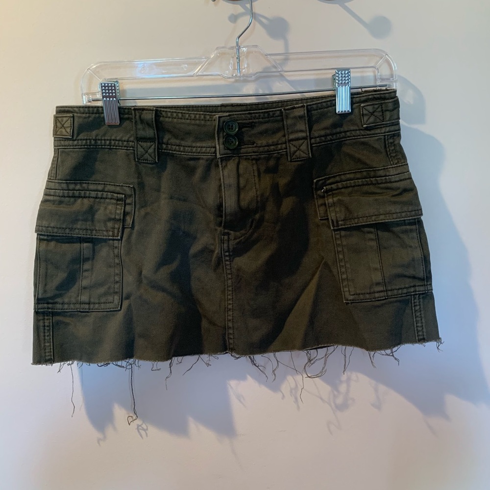 Urban Outfitters BDG army green skirt